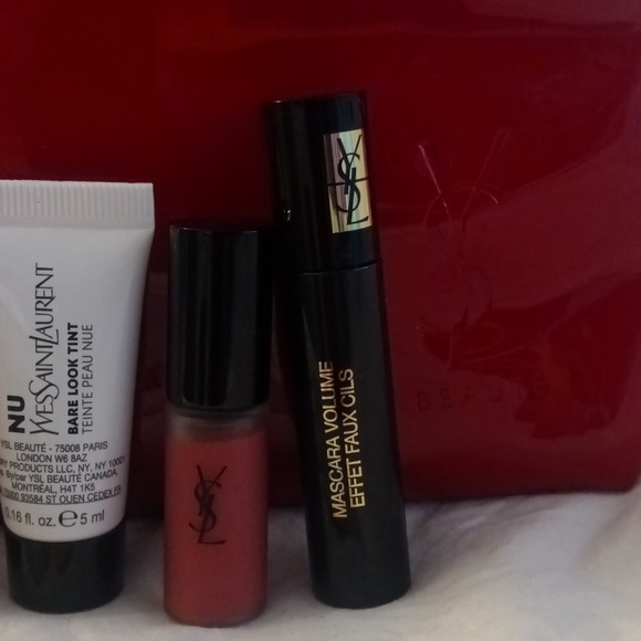 YSL~ Beaute Cosmetic Bag Bundle 8 Pc Set 🔥 NWT - Picture 5 of 10